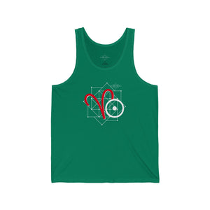 Aries Sun Tribe Tank for Men and Women by PIMPMYMATRIX
